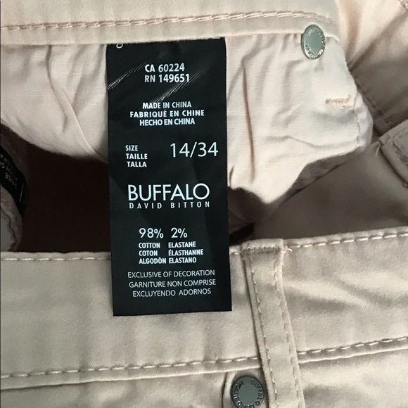 Buffalo Mid Rise Stretch Skinny Pants. NWT - Picture 3 of 5